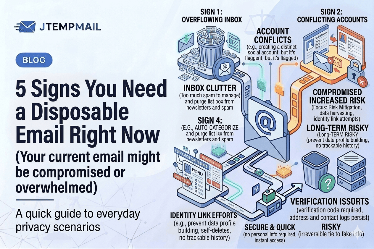 5 Signs You Need a Disposable Email Right Now