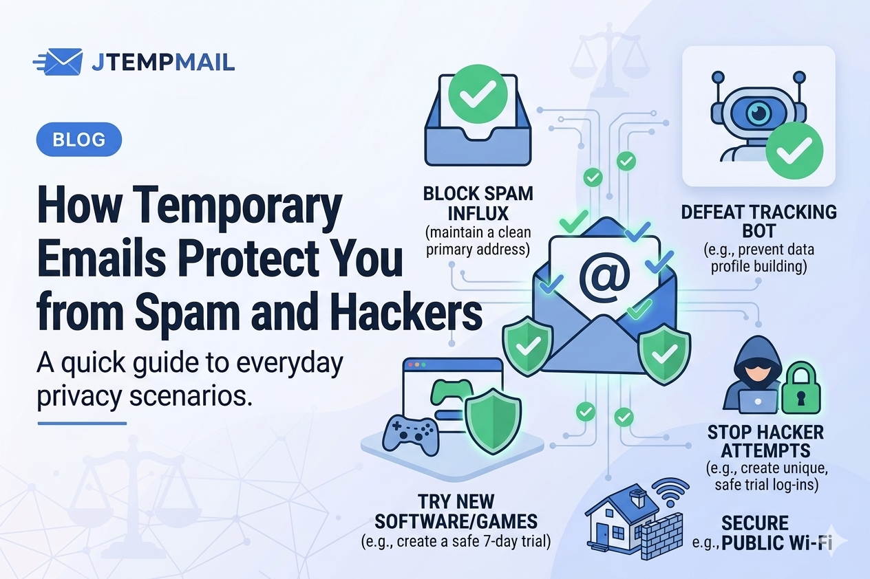 How Temporary Emails Protect You from Spam and Hackers