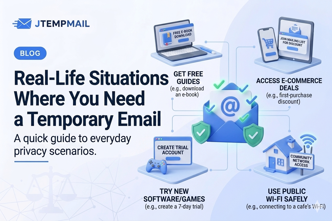 Real-Life Situations Where You Need a Temporary Email