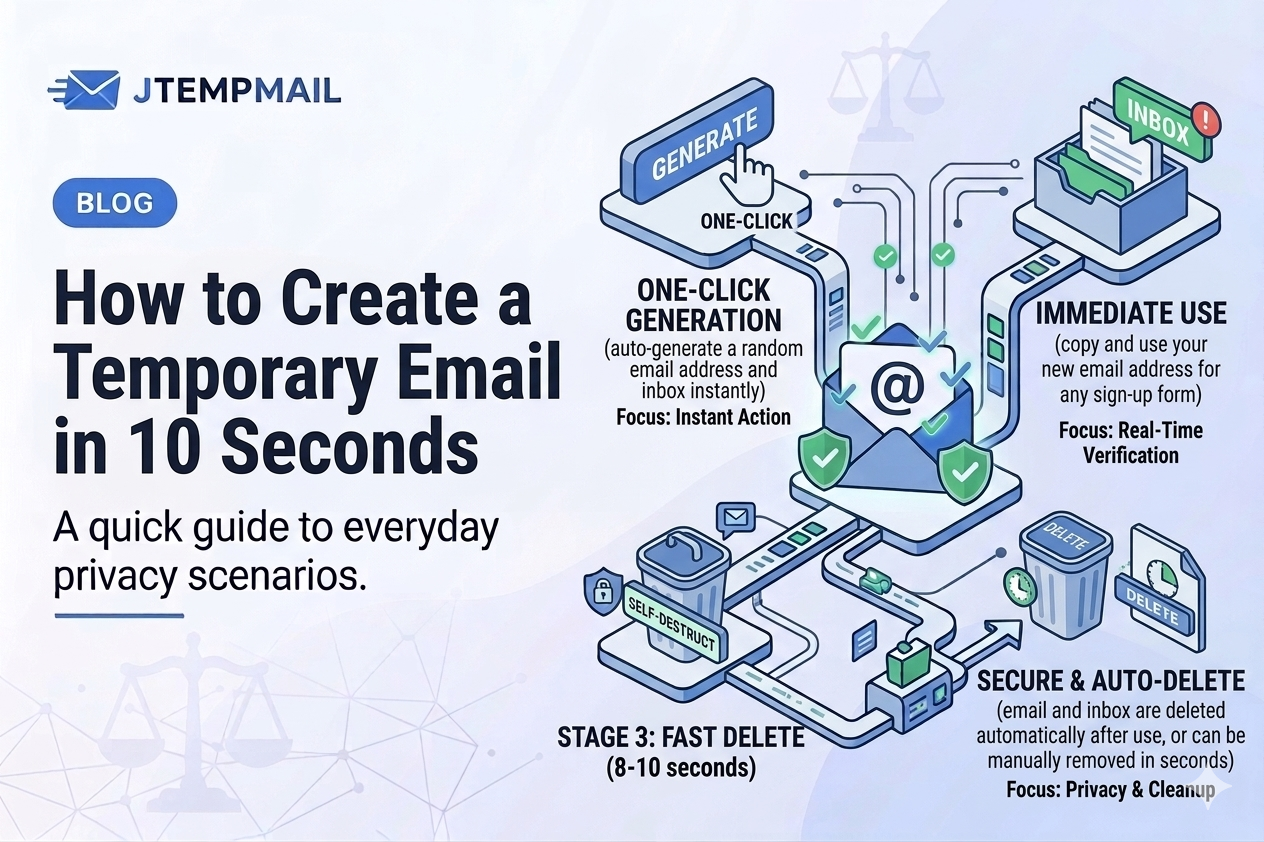 How to Create a Temporary Email in 10 Seconds