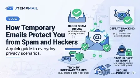 How Temporary Emails Protect You from Spam and Hackers
